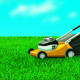 Zmniejszone zapotrzebowanie na koszenie.