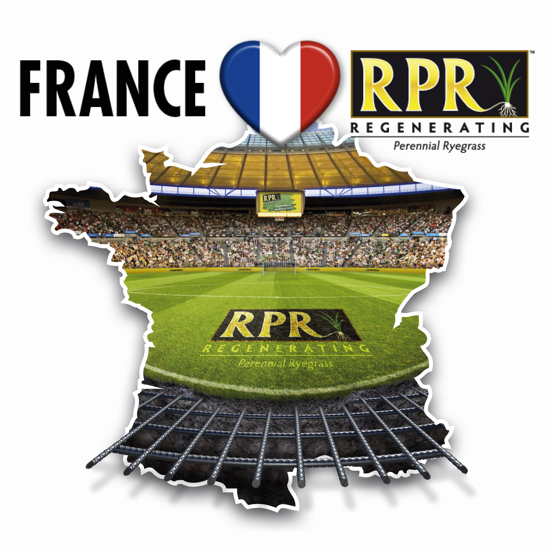 French stadiums keen on revolutionary grass technology.