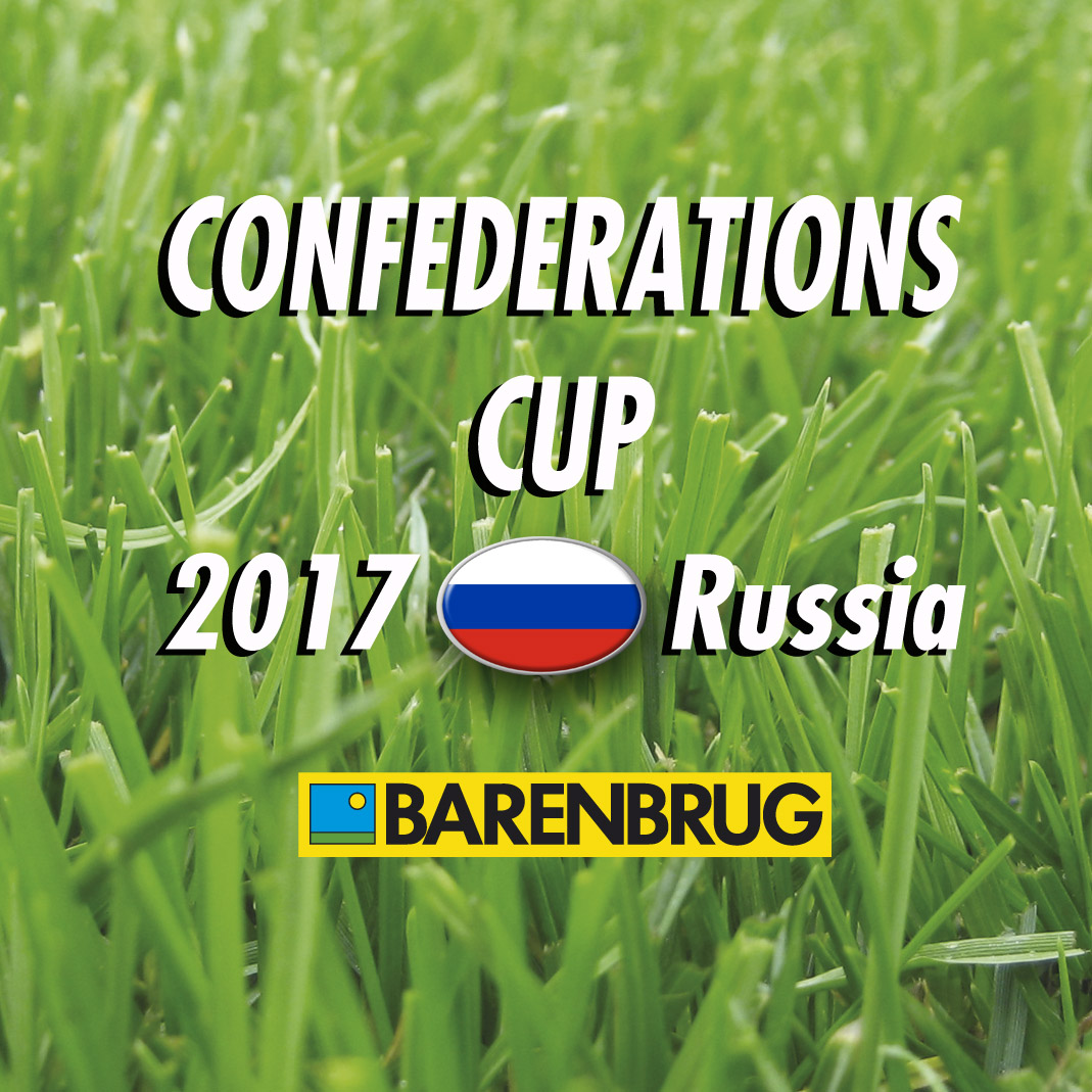 Confederations Cup 2017 on innovative Barenbrug-grass