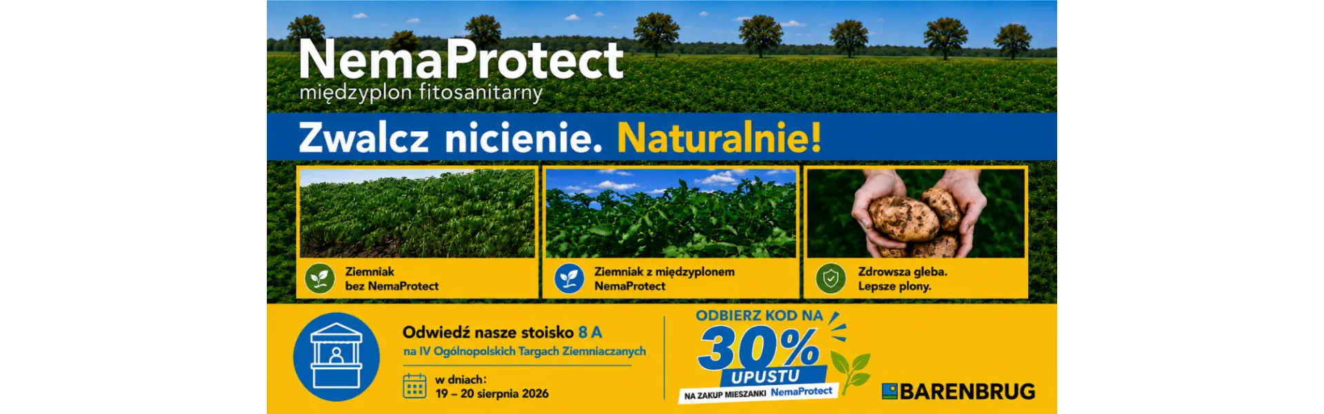 Promocja Nema Protect na  IV Ogólnopolskich Targach Ziemniaczanych